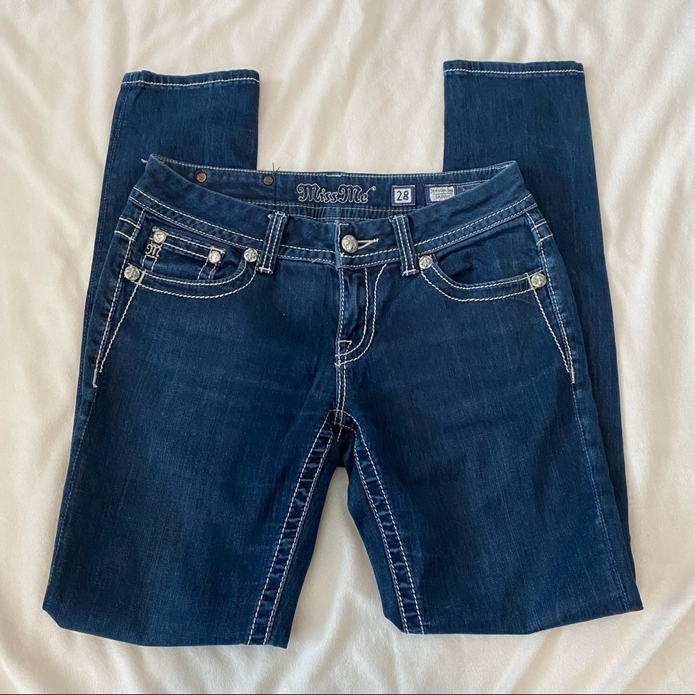 Size 28 Miss Me Skinny Jeans